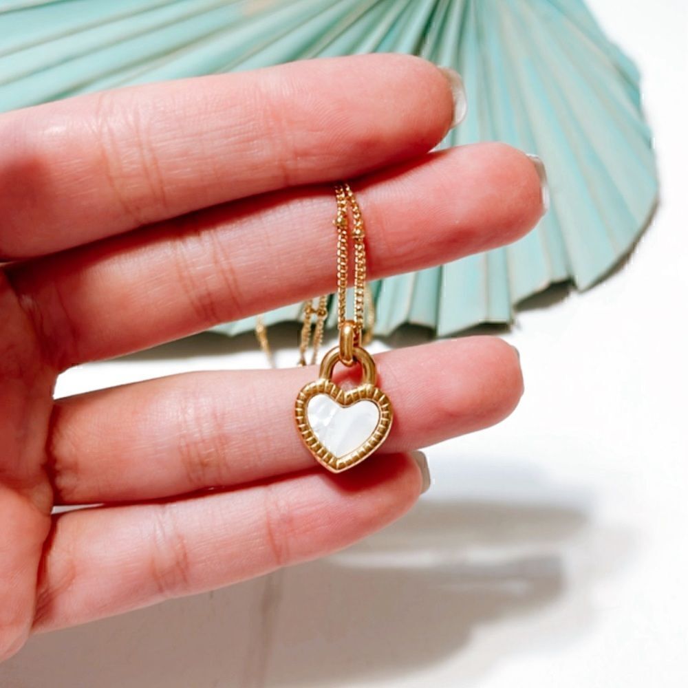 Heart necklace S220 - Picture 4 of 4